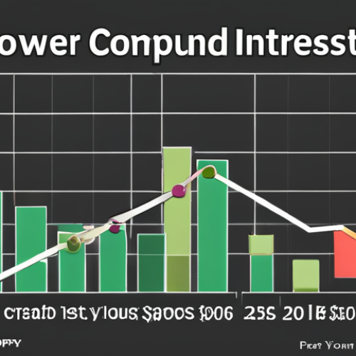 **Image Prompt 1: The Power of Compound Interest**
   - Create an illustration showing the concept of compound interest. Visualize a young person investing money at age 20, with a graph or visual representation of their savings growing significantly over time, emphasizing the importance of starting early.